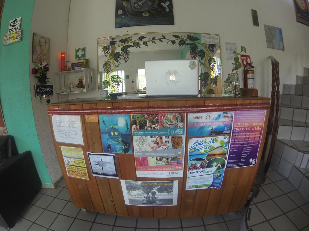 Bacalar Casa Lahar Hostel ภายนอก รูปภาพ