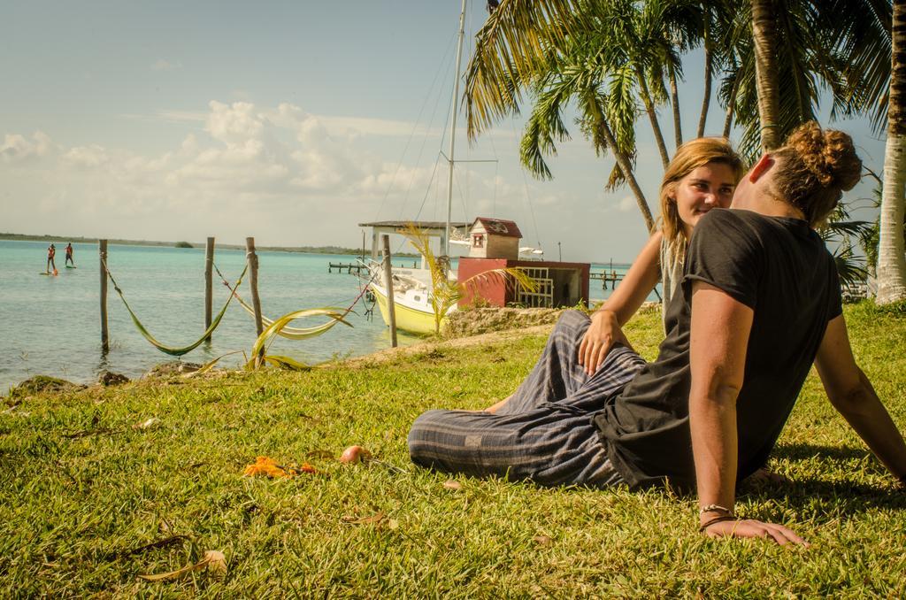 Bacalar Casa Lahar Hostel ภายนอก รูปภาพ