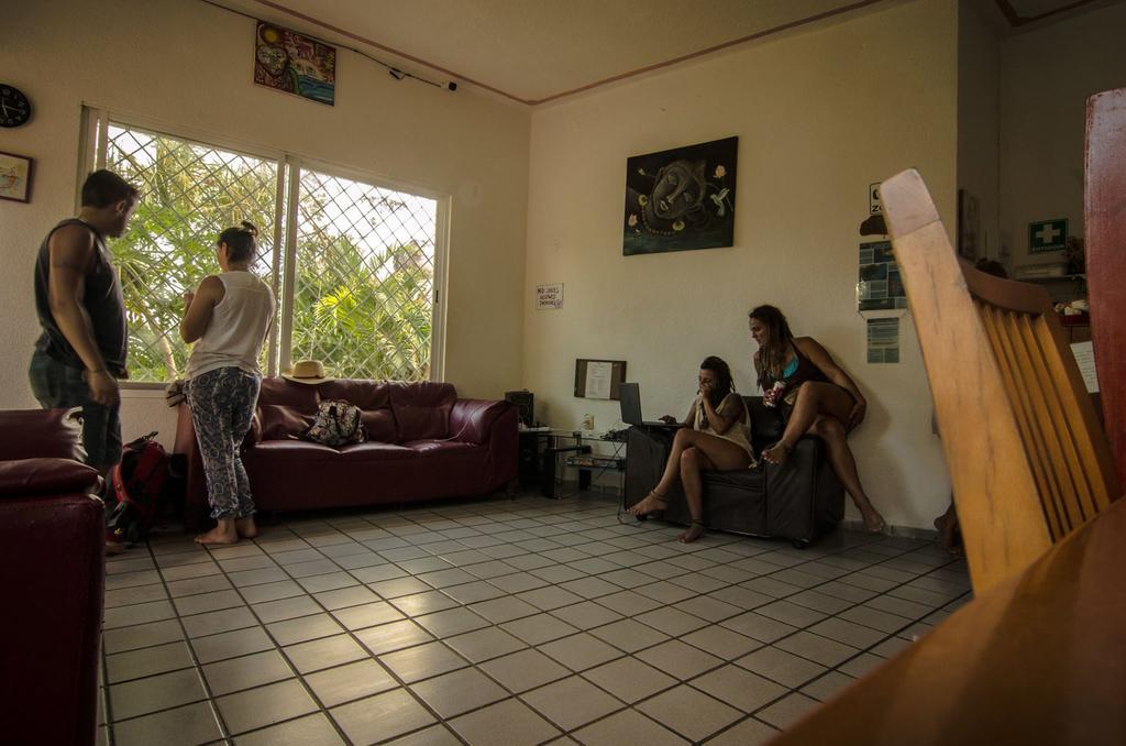 Bacalar Casa Lahar Hostel ภายนอก รูปภาพ