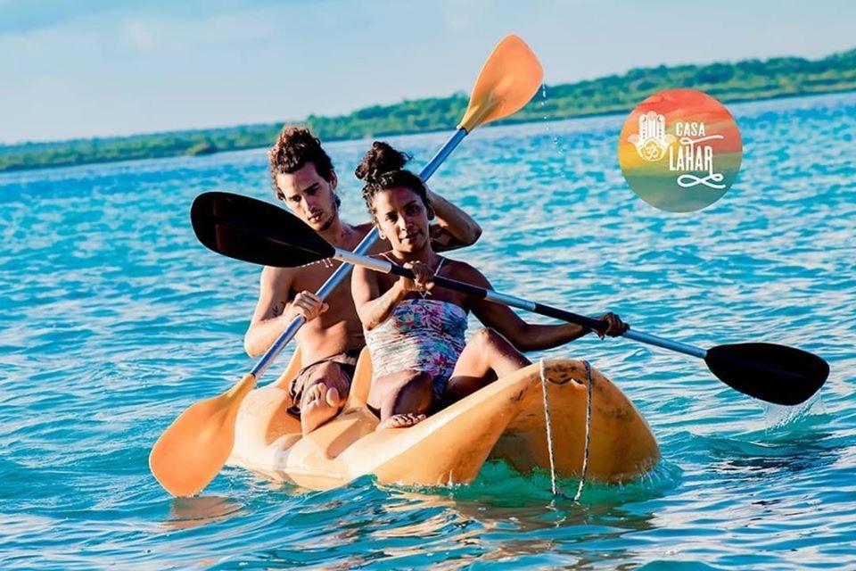 Bacalar Casa Lahar Hostel ภายนอก รูปภาพ