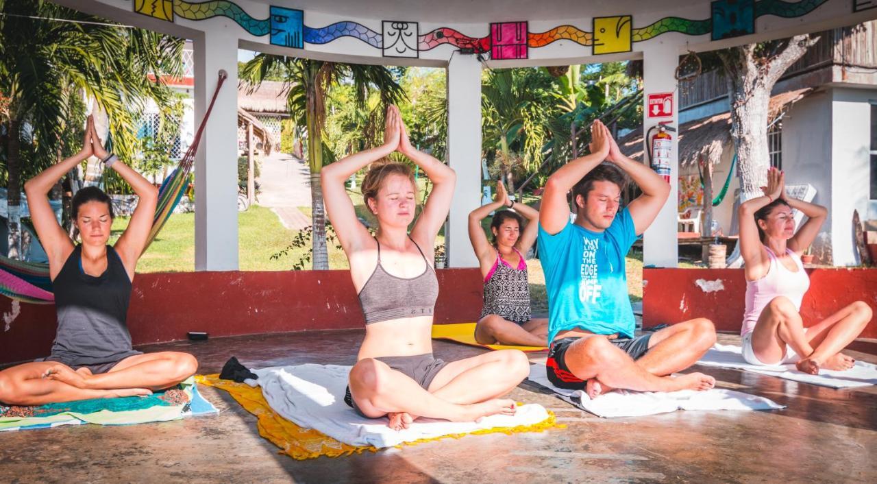 Bacalar Casa Lahar Hostel ภายนอก รูปภาพ