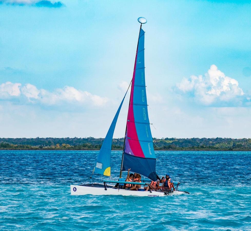 Bacalar Casa Lahar Hostel ภายนอก รูปภาพ