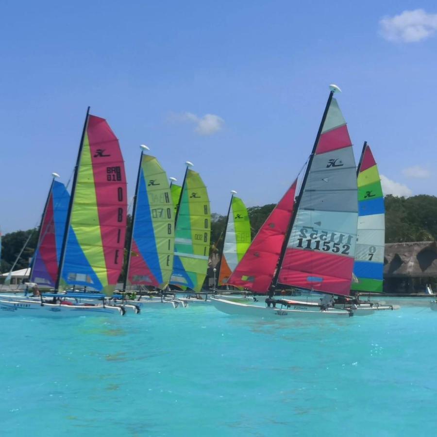 Bacalar Casa Lahar Hostel ภายนอก รูปภาพ